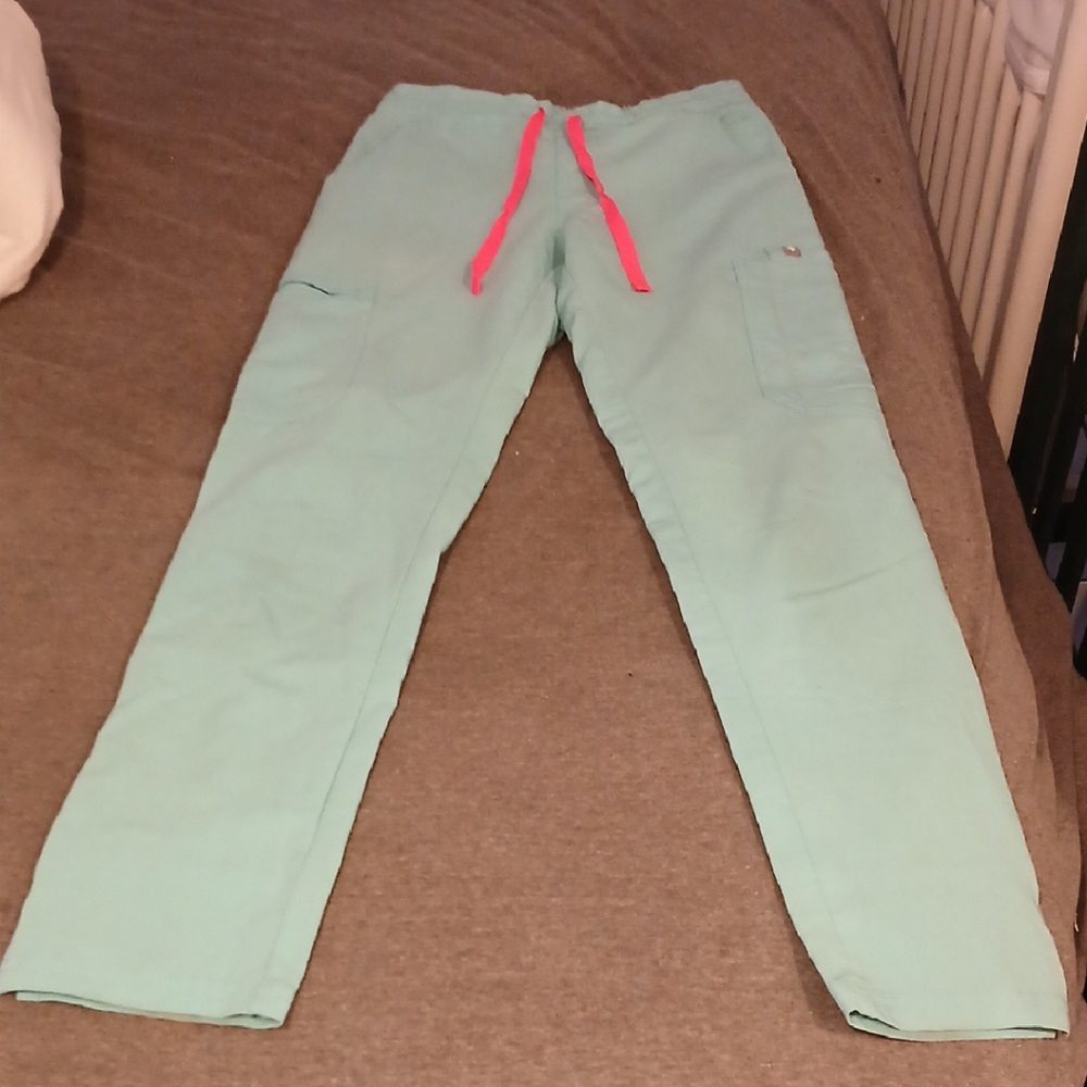 Figs Blue and Pink Sweatpants Relaxed Joggers